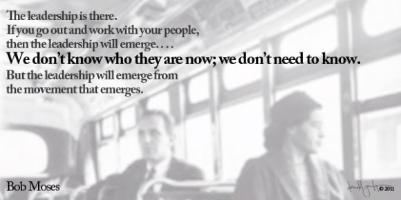 Bob Moses Quote | Rosa Parks Image